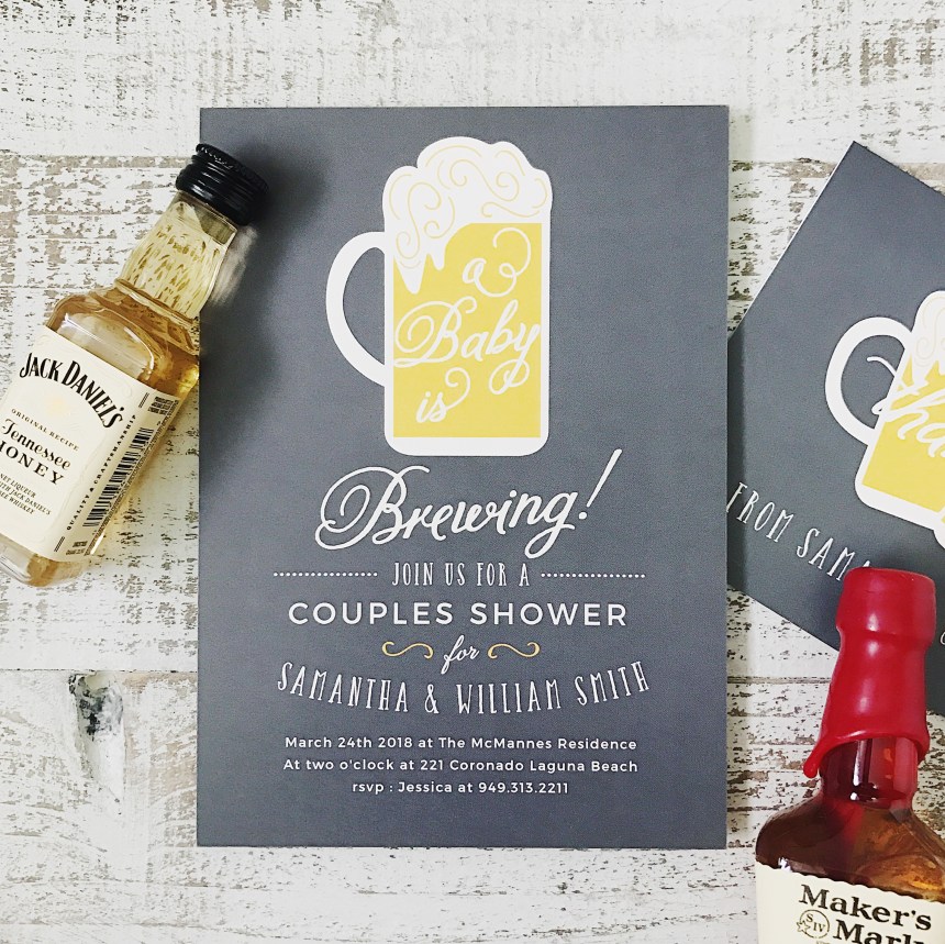 baby shower invite