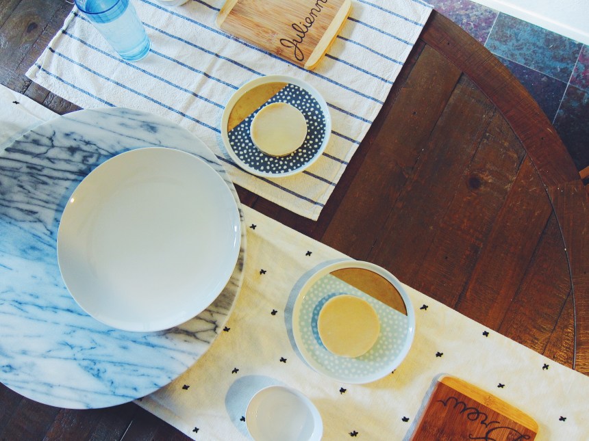 dumpling making station